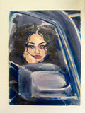 Hotbox 9x12 inch Original Painting