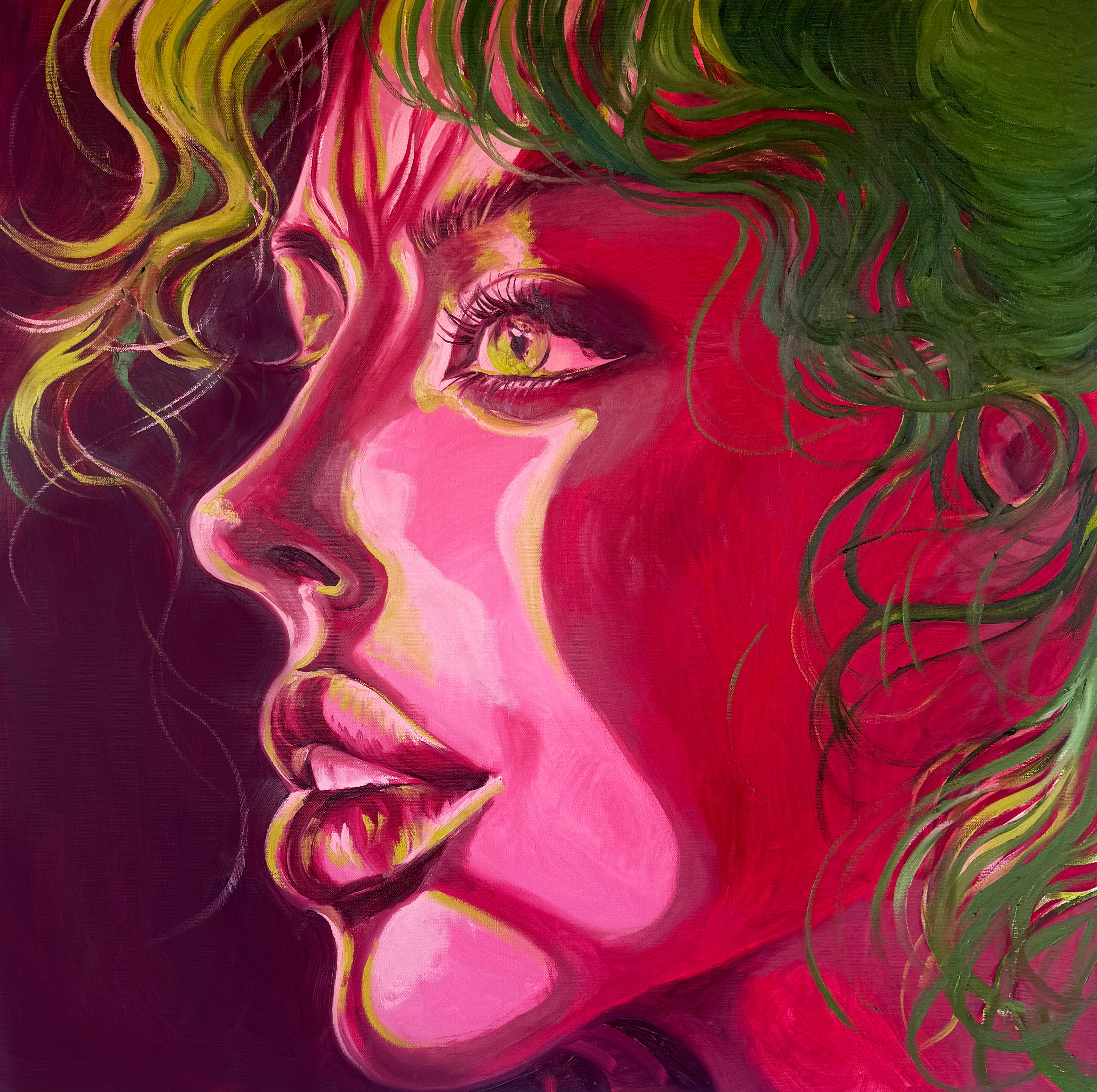 Enlighten, 36x36 Inch Original Painting
